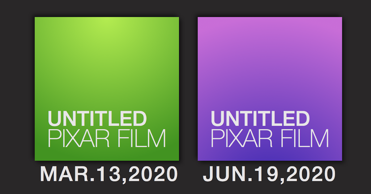 Pair of Untitled Pixar Films Coming in 2020 | Pixar Post