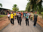 Enos-Yudha Olahraga Bersama TNI, POLRI dan FKPD, Bentuk Sinergitas Tanpa Batas