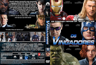 os vingadores capa de dvd