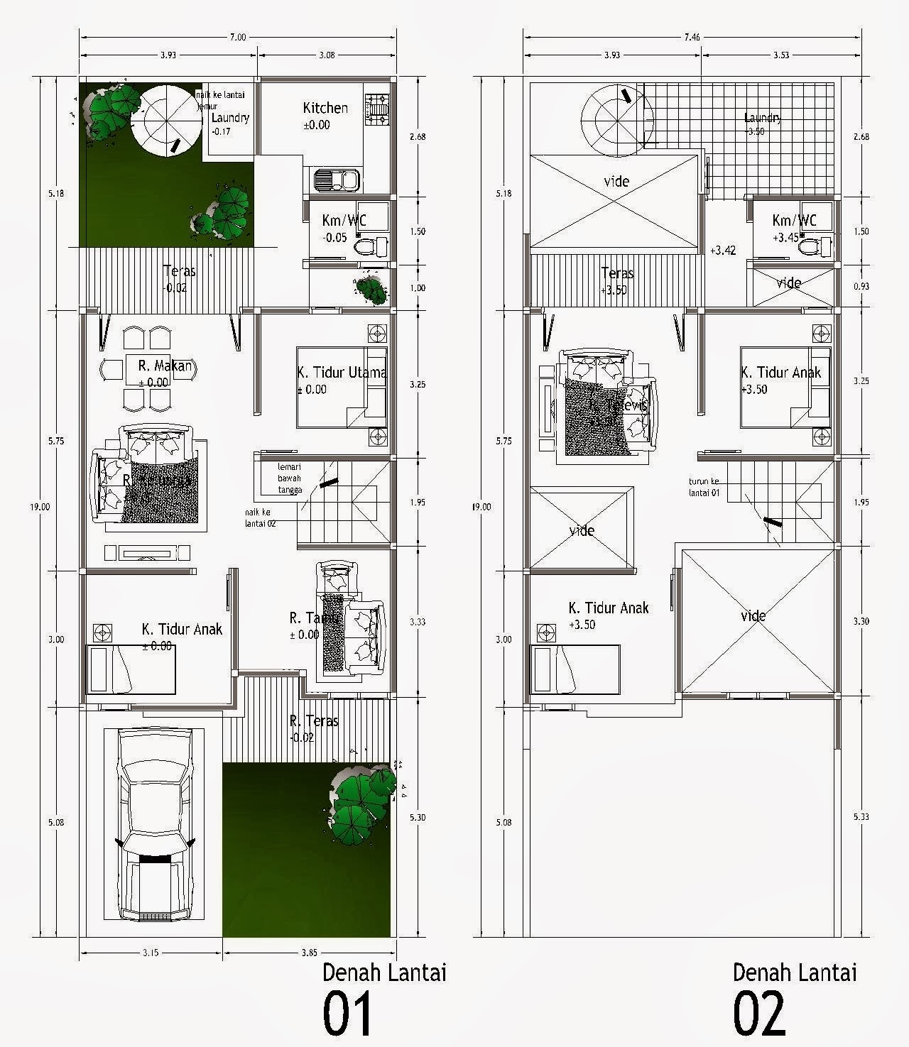 Desain Rumah  2 Lantai Menurut  Fengshui grahasella tata 