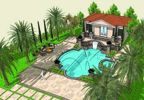 Architectural Design on Create 3d Landscape Using Online 3d Landscape Design Services