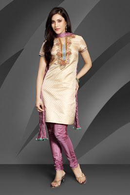 Skin Tight Churidars, Silk Shining Churidars for Modern Girls 2011