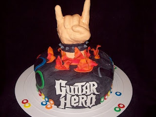 Birthday Cake Guitar