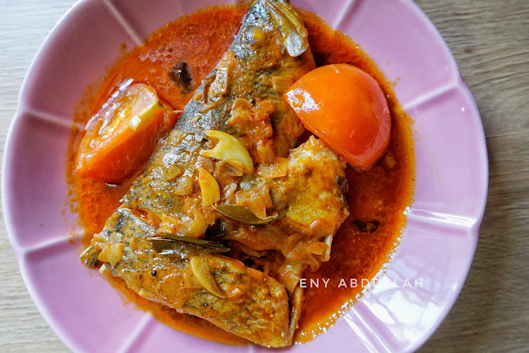 Kari kepala ikan ala mamak, kari kepala ikan, tips kari sedap, kari masam, kari tanpa santan