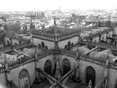 Aerial view, Catedral de Sevilla