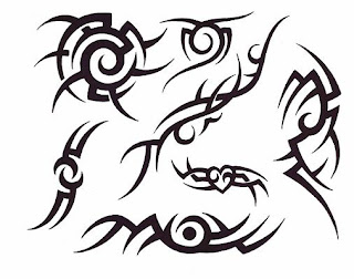 Tribal Shoulder Tattoo Design