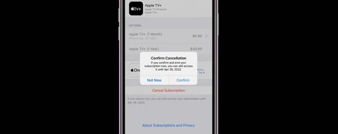 كيفية إلغاء اشتراكات Apple TV في عام 2022