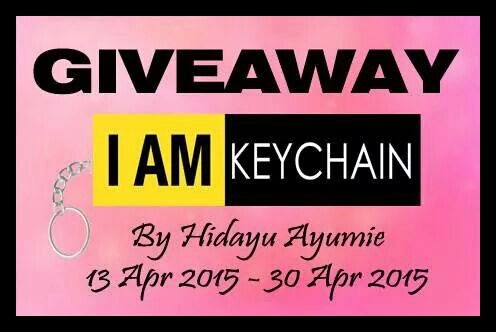 http://hidayuayumie.blogspot.com/2015/04/giveaway-i-am-keychain-by-hidayuayumie.html