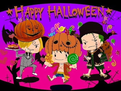 Kumpulan Gambar One Piece Special Halloween 