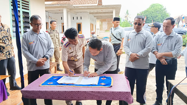 Guna menghindari polemik antar masyarakat,     Pemerintah Kabupaten Lampung Utara mendukung penuh program    ATR/BPN Setempat