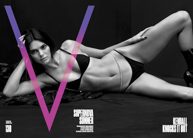 Kendall Jenner in a Sexy Bikini Body Photo Shoot for V Magazine 130 Supernova Summer 2021