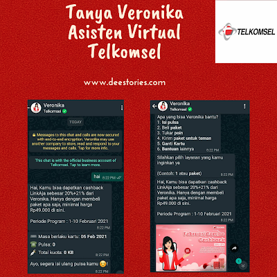 Tanya Veronika Asisten Virtual Telkomsel, Tanya Veronika Asisten Virtual Telkomsel, Tanya Veronika Asisten Virtual Telkomsel