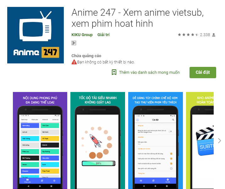 Tải Anime 247 đã xóa quảng cáo - Xem anime vietsub, hoạt hình miễn phí