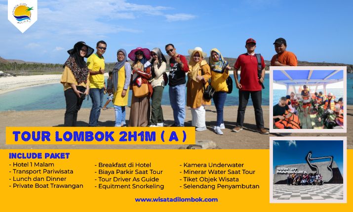 Paket Tour Wisata Lombok 2 Hari 1 Malam