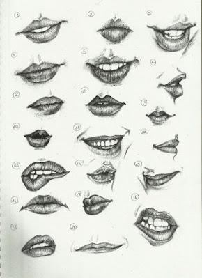 Como Dibujar Labios paso a paso, como dibujar una boca, como dibujar labios anime, como dibujar labios realista
