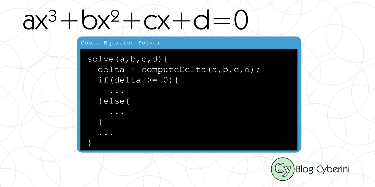 Algoritmo da Equação do Terceiro Grau