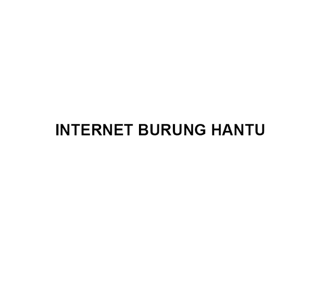 MASALAH INTERNET BURUNG HANTU