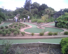 Lilliputt Mini Golf course in Auckland, New Zealand