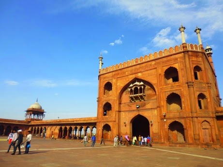 Masjid I Jahan Numa Masjid Terbesar Dan Terindah di India 