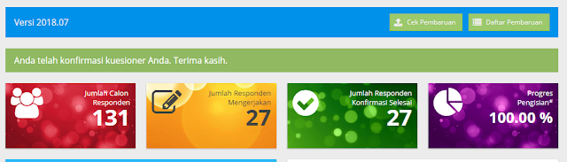 Jumlah konfirmasi kuisioner pmp 2018.07