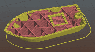 Sliced Layers (3DBenchy)