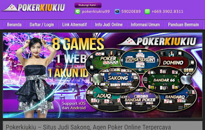 Pokerkiukiu Agen Sakong Online Dengan Permainan Terlengkap