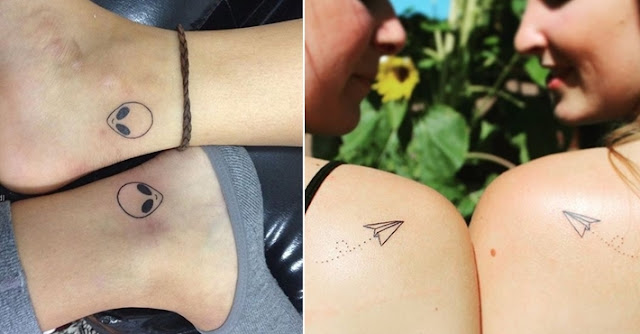 tatuagens para fazer com sua melhor amiga