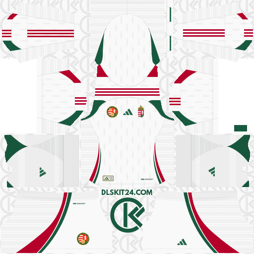 Hungary Kits 2025-2026 Euro 2024 Released Adidas - Dream League Soccer (Away)