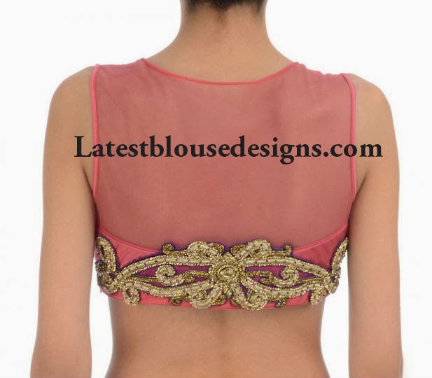 latest net blouse deisgns