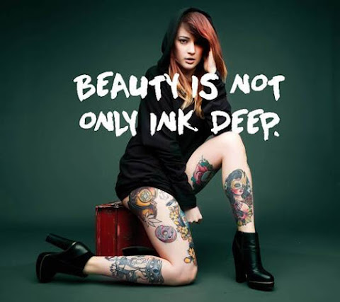 These Photos Prove That Beauty Is Not Only Ink Deep
