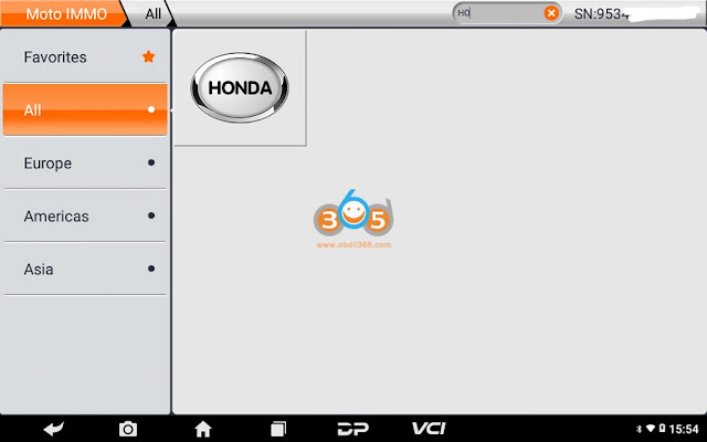 OBDTAR Adds Honda ADV Motorcycle Key 2