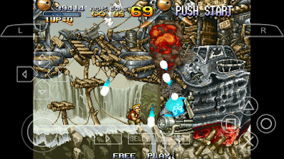 تحميل لعبة Metal Slug Anthology لأجهزة psp لمحاكي ppsspp