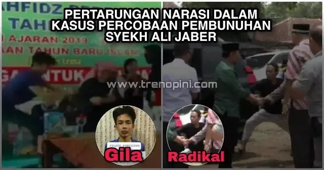 Narasi orang gila melakukan penyerangan kepada Ulama, termasuk melakukan penghinaan terhadap tempat ibadah umat Islam