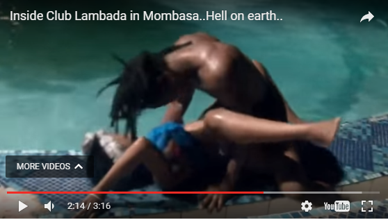 SHOCKING VIDEO taken inside Club Lambada in Mombasa, this is hell on earth, SODOM and GOMORRAH CITY!!