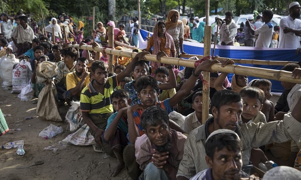  Rohingya people await assistance in Cox’s Bazar, Bangladesh. Insiders claim a report that foretold the Myanmar crisis and predicted the UN was ill-prepared for