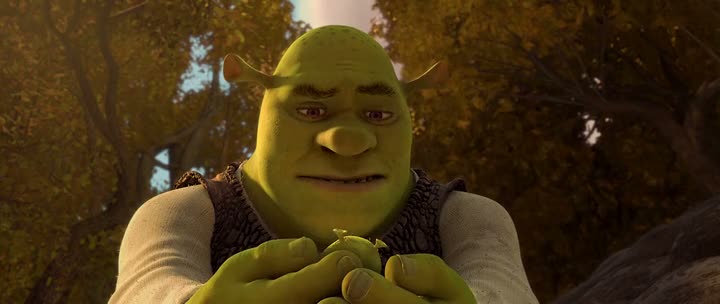 Screen Shot Of Shrek Forever After (2010) Dual Audio Movie 300MB small Size PC Movie