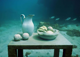 Esculturas Submarinas , the un-still life