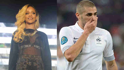 Se confirma el romance entre Rihanna y el futbolista Karim Benzema