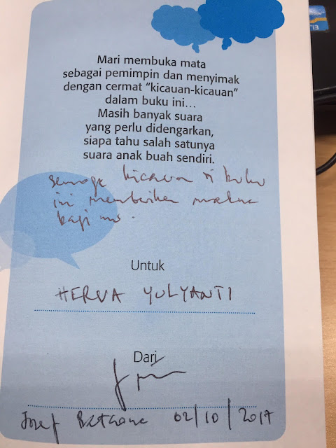 leader yang dirindukan, review buku Curhat Staf ,Seni Mendengarkan Bagi Para Pemimpin, menjadi pemimpin yang dirindukan,