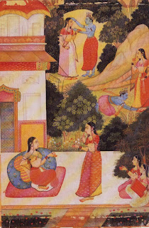 Radha Describes Krishna's Attenpted Seduction