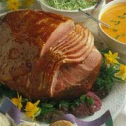 Baked Ham with Honey Apricot Glaze