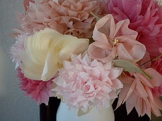 Tissue Paper Flowers