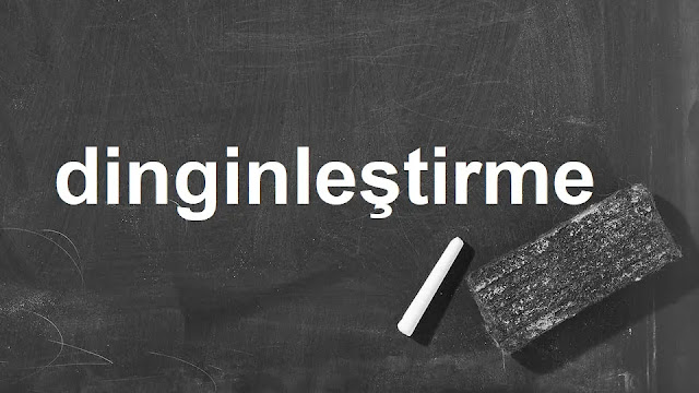dinginleştirme