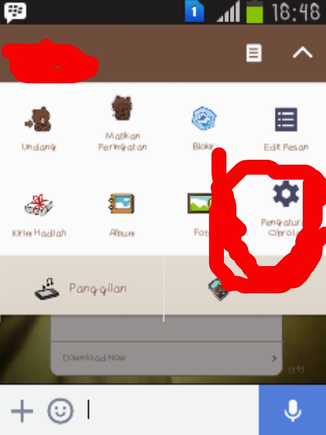 Cara Mengganti Background Obrolan Di Line Android Cara Membuat