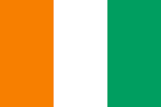 علم دولة جمهورية ساحل العاج,  كوت ديفوار :