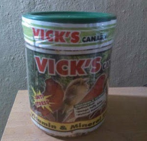 VICK'S CANARY NUTRISI UNTUK KENARI JADI TOP PERFORM