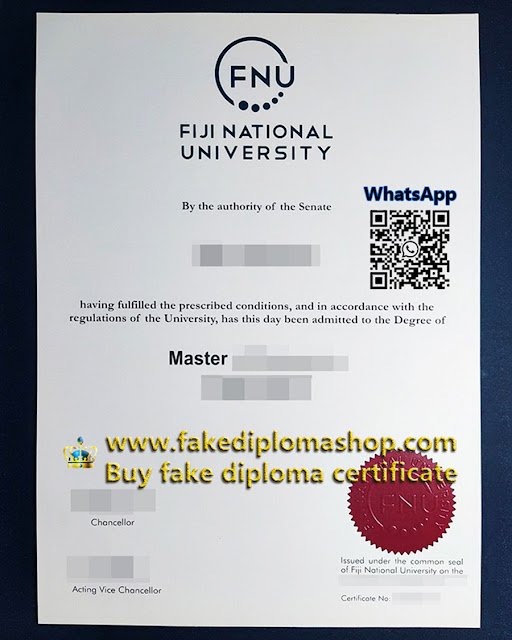 FNU diploma, Fiji National University diploma