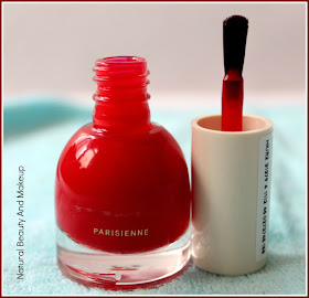 H&M Parisienne Red Nail Polish: REVIEW, NOTD & MOREon Natural Beauty And Makeup Blog