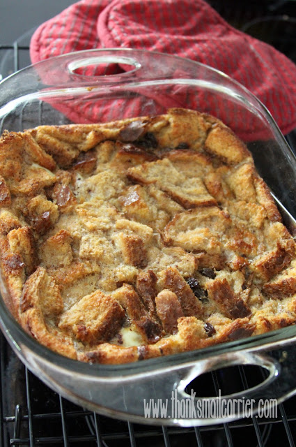 whole wheat bread pudding