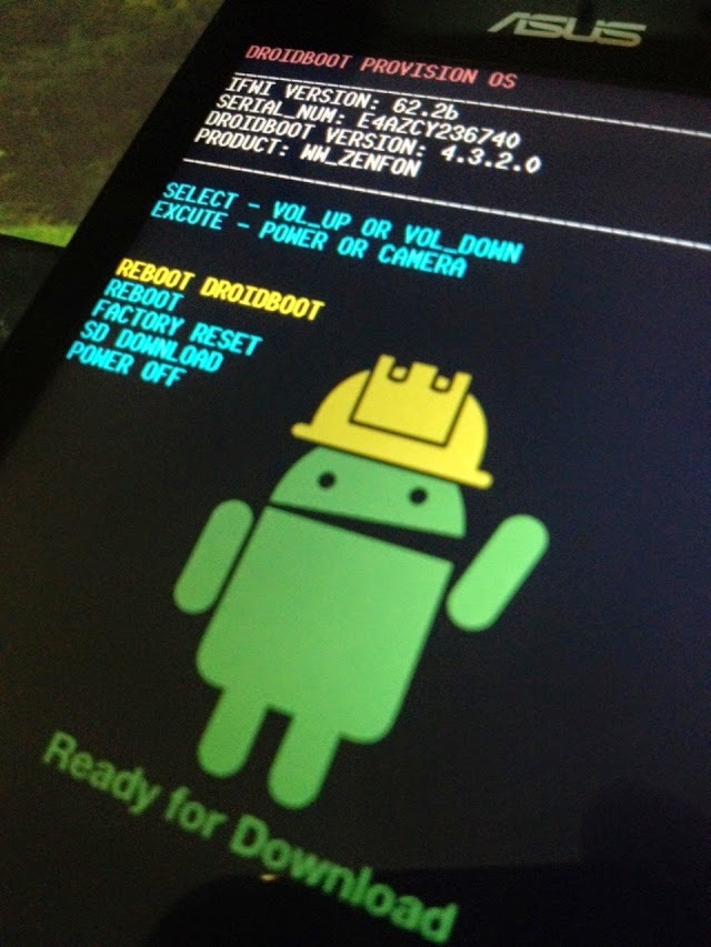 Cara Flash di DROIDBOOT